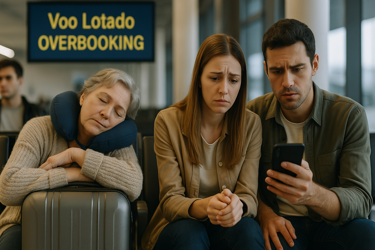 Overbooking: saiba seus direitos e como garantir sua indenização por embarque negado