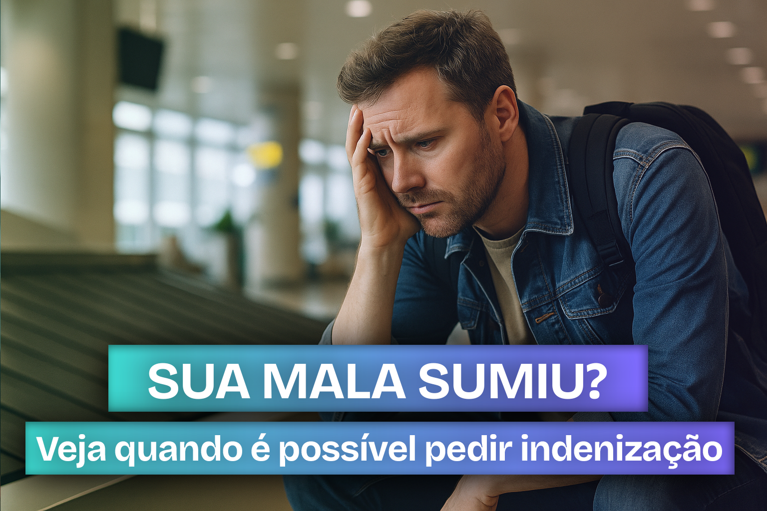 Bagagem extraviada: quando você tem direito a indenização?