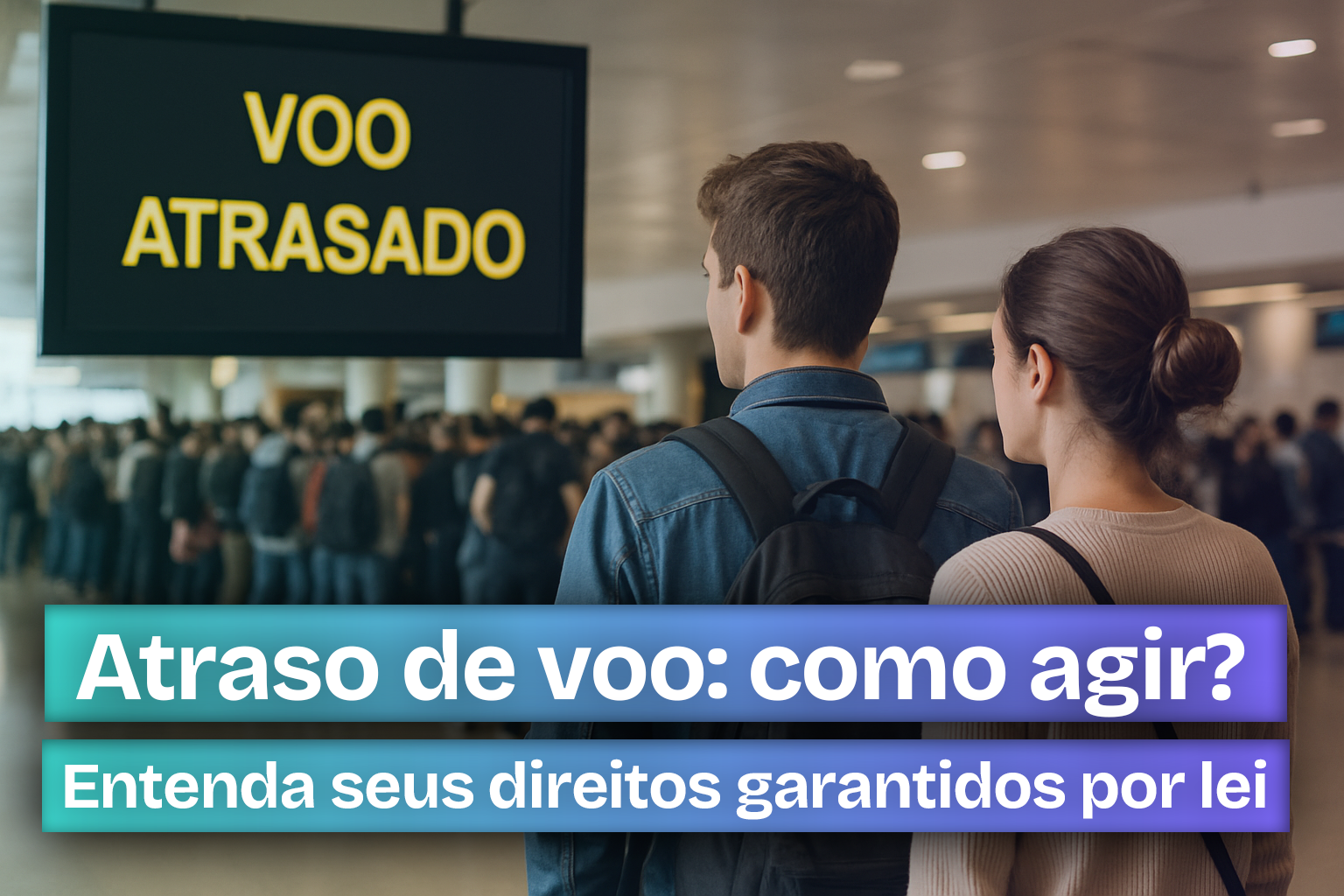 Atraso de voo: o que fazer na hora e quais são seus direitos?