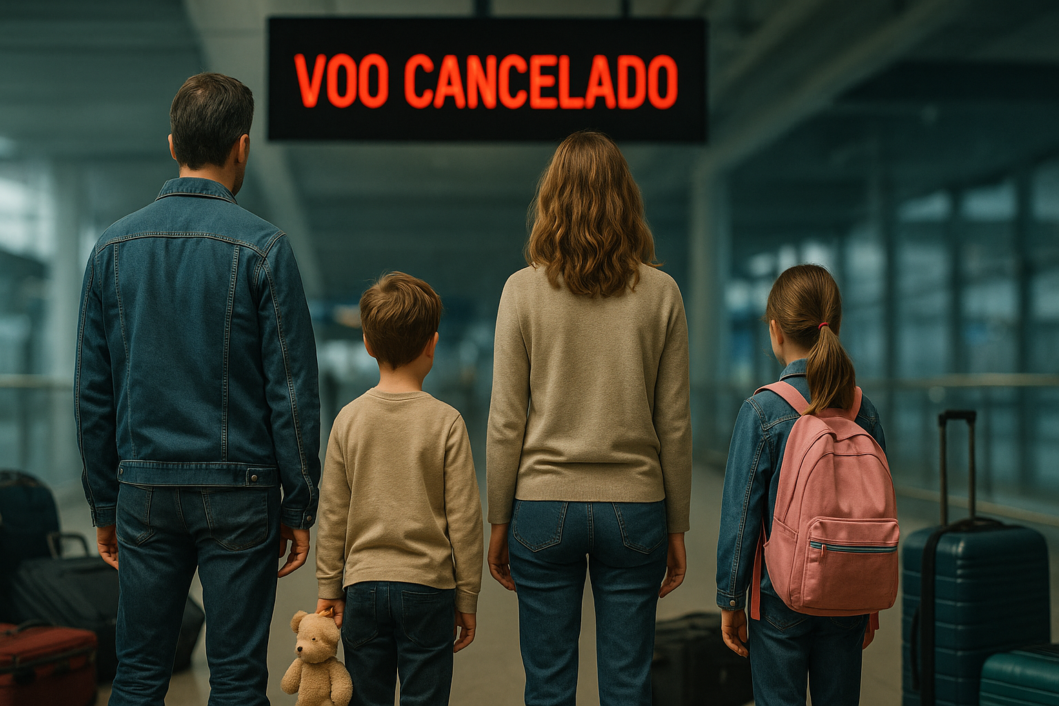 Voo cancelado: seus direitos completos e como agir para garantir reembolso, reacomodação e indenização